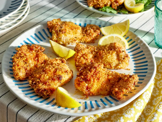 Air Fryer Lemon Garlic Parmesan Chicken