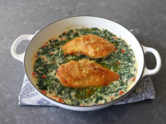 Chef John’s Chicken Florentine