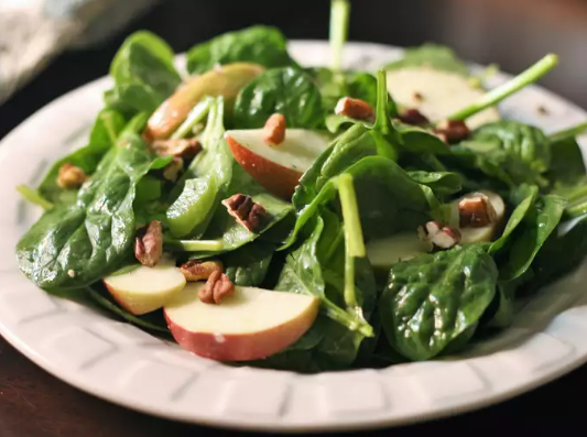 Apple Spinach Salad