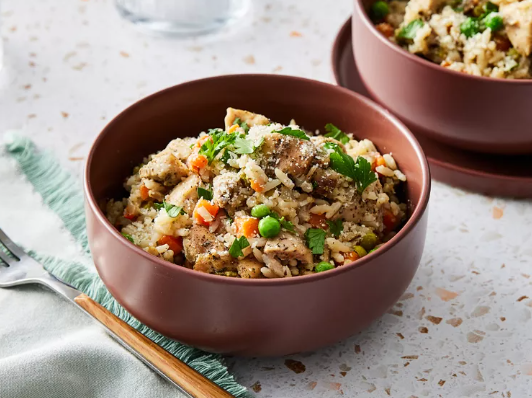 Slow Cooker Chicken and Rice